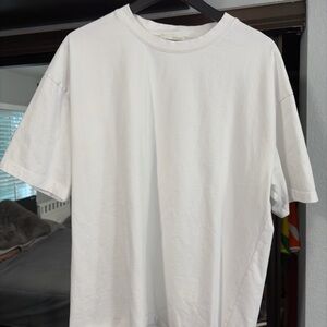 Zara Classic White Men's T-Shirt